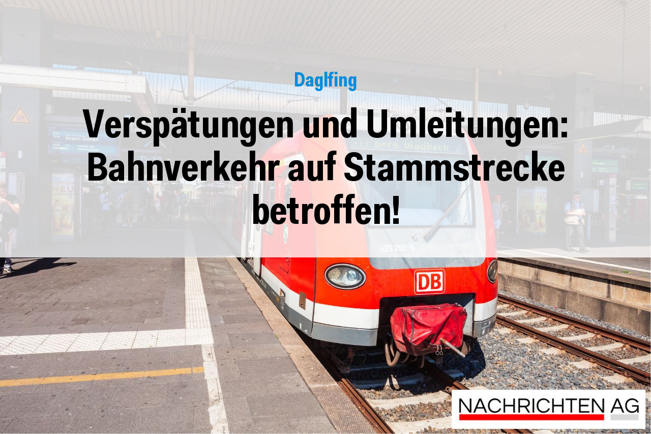 Verspätungen und Umleitungen: Bahnverkehr auf Stammstrecke betroffen!