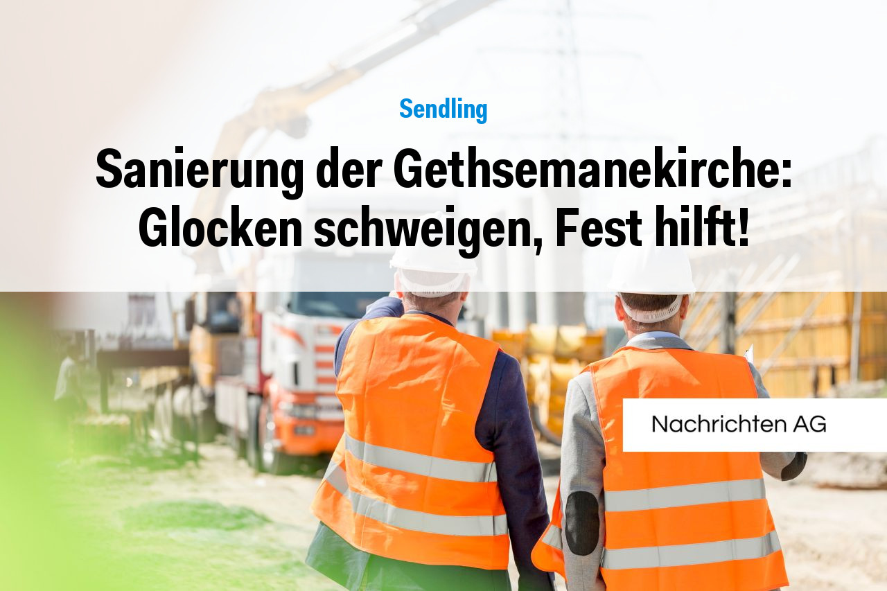 Sanierung der Gethsemanekirche: Glocken schweigen, Fest hilft!