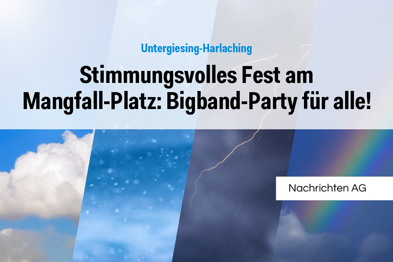 Stimmungsvolles Fest am Mangfall-Platz: Bigband-Party für alle!