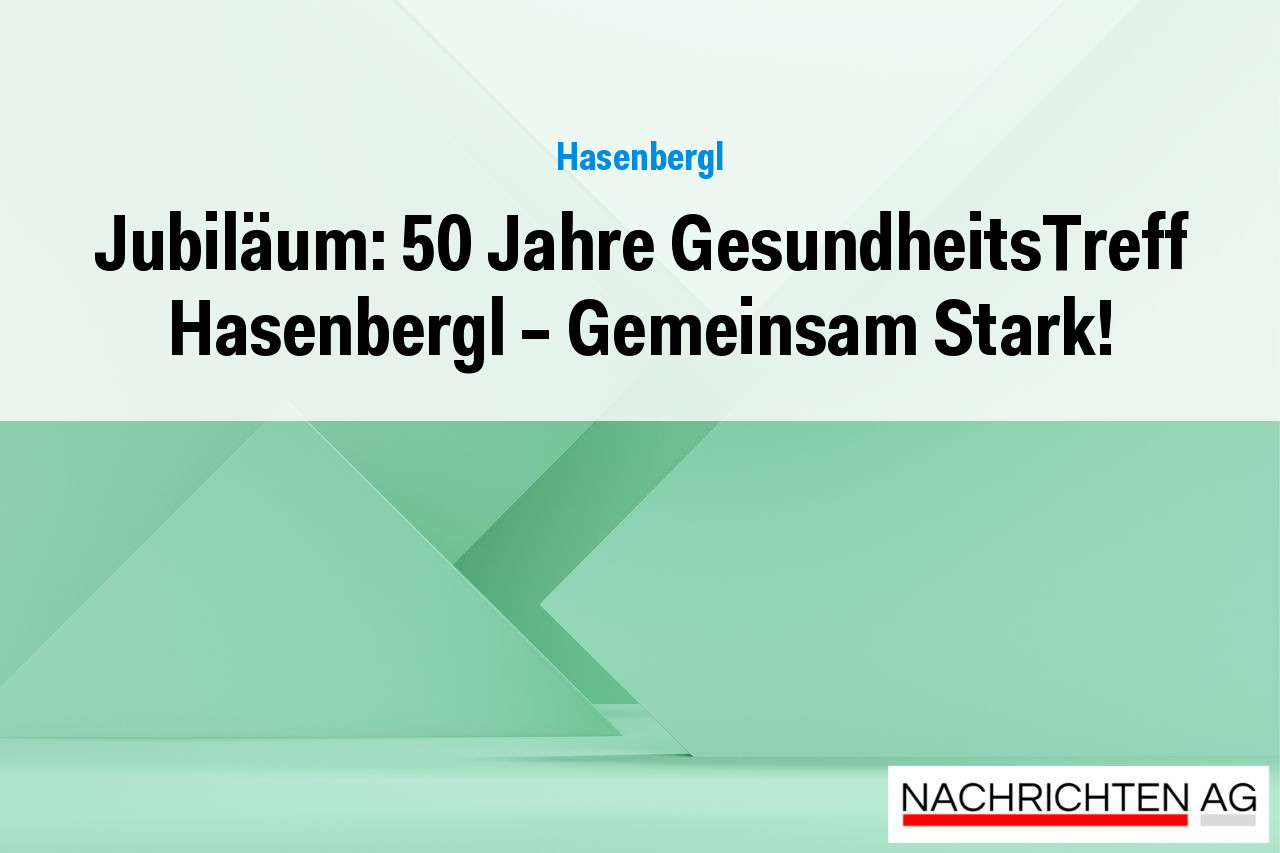 Jubiläum: 50 Jahre GesundheitsTreff Hasenbergl – Gemeinsam Stark!