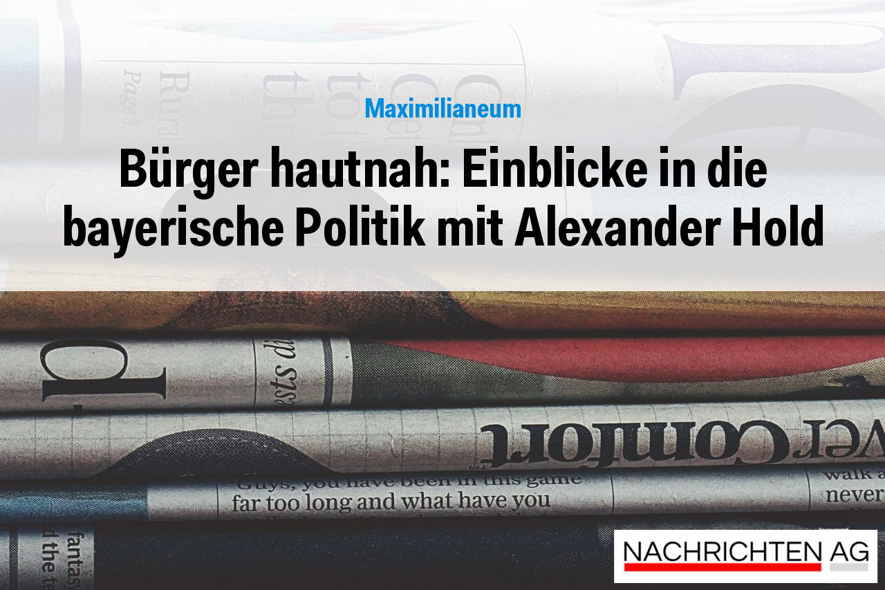 Bürger hautnah: Einblicke in die bayerische Politik mit Alexander Hold